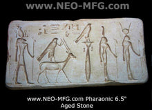 Load image into Gallery viewer, History Egyptian Pharaonic Stela Fragment Sculptural wall relief plaque www.Neo-Mfg.com 6.5" k30