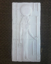 Load image into Gallery viewer, History Egyptian Sekhmet Kom Ombo Temple Sculptural wall relief www.Neo-Mfg.com 11" e7