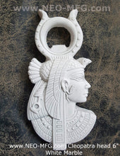 Load image into Gallery viewer, History Egyptian queen Cleopatra Stela Sculptural wall relief plaque www.Neo-Mfg.com 6"