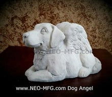 Load image into Gallery viewer, Dog puppy Angel Heaven sculpture statue memorial www.Neo-Mfg.com 8.5&quot;
