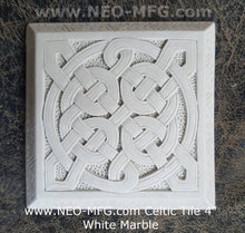 Load image into Gallery viewer, Celtic tile Sculptural carving www.Neo-Mfg.com 4"