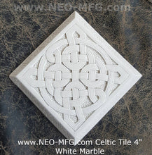 Load image into Gallery viewer, Celtic tile Sculptural carving www.Neo-Mfg.com 4"