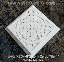 Load image into Gallery viewer, Celtic tile Sculptural carving www.Neo-Mfg.com 4"