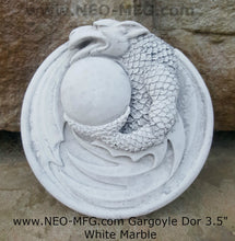 Load image into Gallery viewer, Gargoyle Dor Sculptural relief plaque www.Neo-Mfg.com 3.5&quot;
