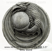 Load image into Gallery viewer, Gargoyle Dor Sculptural relief plaque www.Neo-Mfg.com 3.5"