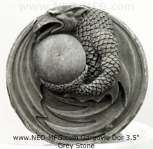 Load image into Gallery viewer, Gargoyle Dor Sculptural relief plaque www.Neo-Mfg.com 3.5"