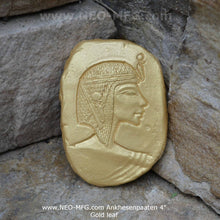 Load image into Gallery viewer, History Egyptian Ankhesenpaaten fragment Sculptural wall relief plaque www.Neo-Mfg.com 4"
