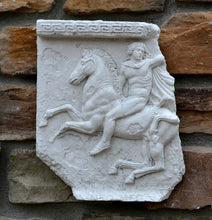 Load image into Gallery viewer, Roman Greek Parthenon Horseman rider Artifact Carved Sculpture Statue www.Neo-Mfg.com 10" m19
