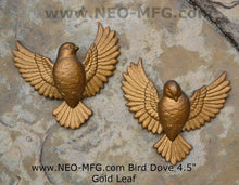 Load image into Gallery viewer, Nature Bird Dove Sculptural wall plaque relief home decor www.Neo-Mfg.com 4.5"