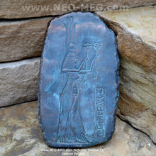Load image into Gallery viewer, History Egyptian Nefertiti Thebes Sculptural wall relief www.Neo-Mfg.com 11" a21