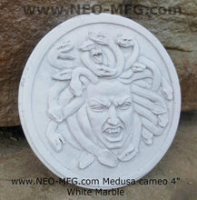 Load image into Gallery viewer, History Medusa design Artifact Carved Sculpture Statue cameo 4" www.Neo-Mfg.com