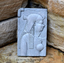 Load image into Gallery viewer, History Egyptian Queen Sculptural wall relief plaque www.Neo-Mfg.com 7.25" b30