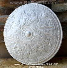 Load image into Gallery viewer, Roman Greek Battle shield Sculptural Wall relief www.Neo-Mfg.com 18.5" Museum Reproduction