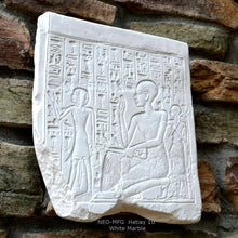 Load image into Gallery viewer, History Egyptian Hatiay Stela Fragment Sculptural wall relief plaque www.Neo-Mfg.com 10&quot; h8
