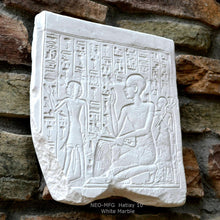 Load image into Gallery viewer, History Egyptian Hatiay Stela Fragment Sculptural wall relief plaque www.Neo-Mfg.com 10" h8