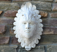 Load image into Gallery viewer, Nature GREENWOMAN HEATHER wall sculpture Garden statue 17" Neo-Mfg