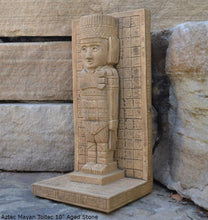 Load image into Gallery viewer, History Toltec warrior Mesoamerican MAYAN AZTEC Sculptural wall relief plaque 10" www.Neo-Mfg.com