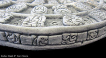 Load image into Gallery viewer, History MAYAN AZTEC Haab Zodiac 3 ring CALENDAR Sculptural wall relief plaque 8.25" Museum Quality www.Neo-Mfg.com n13