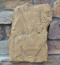 Load image into Gallery viewer, Egyptian Red King Hieroglyphics wall plaque art 13" www.Neo-Mfg.com
