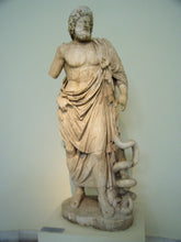Load image into Gallery viewer, Roman Greek Asclepius Asklēpiós Frieze fragment Sculpture reproduction art 12" www.Neo-Mfg.com home decor a2