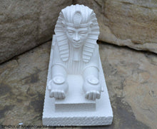 Load image into Gallery viewer, Egyptian SPHINX of Amenhotep III Artifact Carved Sculpture Statue 7" ww.Neo-Mfg.com Home decor