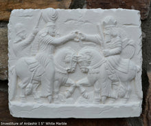 Load image into Gallery viewer, Assyrian Persian investitures of Ardashir I Artifact Carved Sculpture Statue 5" ww.Neo-Mfg.com Home decor g5
