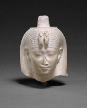 Load image into Gallery viewer, Egyptian Arsinoe II Ancient Bust Wall Sculpture reproduction art 4.5&quot; www.Neo-Mfg.com museum reproduction
