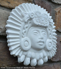 Load image into Gallery viewer, Aztec Inca Zapotec Idol ceremonial mask sculpture wall plaque art www.neo-mfg.com 8" home garden decor n8