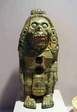 Load image into Gallery viewer, Aztec Mayan Xolotl Underworld ancient replica Sculpture www.Neo-Mfg.com 7" museum Reproduction