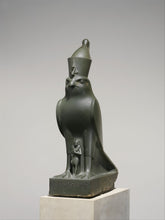 Load image into Gallery viewer, History Egyptian Horus Protecting King Nectanebo II www.Neo-Mfg.com 17" Home decor Rare