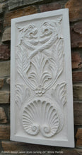 Load image into Gallery viewer, Decor French design wood carving style wall plaque sculpture 24" www.Neo-Mfg.com architectural salvage look