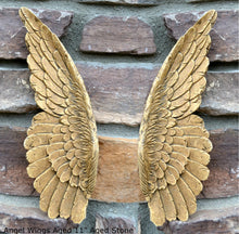 Load image into Gallery viewer, Angel Wings Aged wall sculpture statue plaque www.Neo-Mfg.com 11" p6