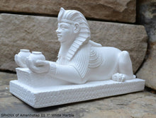 Load image into Gallery viewer, Egyptian SPHINX of Amenhotep III Artifact Carved Sculpture Statue 7" ww.Neo-Mfg.com Home decor