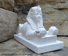 Load image into Gallery viewer, Egyptian SPHINX of Amenhotep III Artifact Carved Sculpture Statue 7" ww.Neo-Mfg.com Home decor