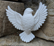 Load image into Gallery viewer, Nature Bird Dove Sculptural wall plaque relief home decor www.Neo-Mfg.com 4.5"