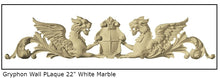Load image into Gallery viewer, Griffin gryphons Winged lion wall Sculpture plaque 22" www.Neo-Mfg.com Home decor mystical
