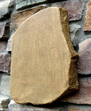 Load image into Gallery viewer, History Egyptian Rosetta Stone Sculpture Statue 12" Tall www.Neo-Mfg.com home decor Museum reproduction
