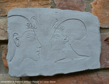 Load image into Gallery viewer, History Egyptian Akhenaten & Nefertiti Wilbour Plaque Artifact Sculpture 11" www.Neo-Mfg.com home decor