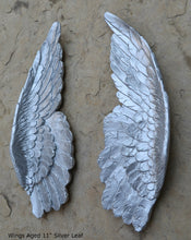 Load image into Gallery viewer, Angel Wings Aged wall sculpture statue plaque www.Neo-Mfg.com 11" p6