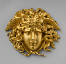 Load image into Gallery viewer, Medusa Gorgon bust Sculpture wall plaque www.Neo-Mfg.com 5" home decor Museum Reproduction