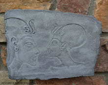 Load image into Gallery viewer, History Egyptian Akhenaten & Nefertiti Wilbour Plaque Artifact Sculpture 11" www.Neo-Mfg.com home decor