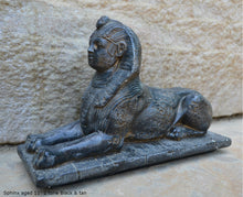 Load image into Gallery viewer, Egyptian SPHINX aged Artifact Carved Sculpture Statue 11" ww.Neo-Mfg.com Home decor