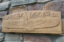 Load image into Gallery viewer, History Egyptian Isis Tomb Seti I Sculptural wall relief www.Neo-Mfg.com 20.5"