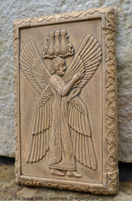 Load image into Gallery viewer, Persian Cyrus the Great with a Hemhem crown king sculpture wall plaque 6" www.neo-mfg.com 3*