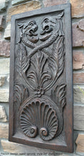 Load image into Gallery viewer, Decor French design wood carving style wall plaque sculpture 24" www.Neo-Mfg.com architectural salvage look