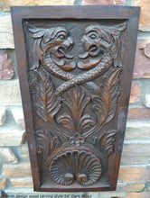 Load image into Gallery viewer, Decor French design wood carving style wall plaque sculpture 24" www.Neo-Mfg.com architectural salvage look