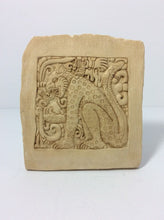 Load image into Gallery viewer, Aztec Mayan Jaguar Balam Cat sculpture Wall plaque carving 7" www.Neo-Mfg.com b15