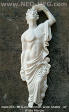Load image into Gallery viewer, Roman Greek Wine Bearer Figure Sculptural Wall relief www.Neo-Mfg.com 18" tall