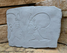 Load image into Gallery viewer, History Egyptian Akhenaten & Nefertiti Wilbour Plaque Artifact Sculpture 11" www.Neo-Mfg.com home decor