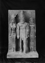 Load image into Gallery viewer, Egyptian Triads of Menkaure mycerinus 3rd Sculpture statue museum reproduction art 13" www.Neo-Mfg.com home decor Museum Reproduction